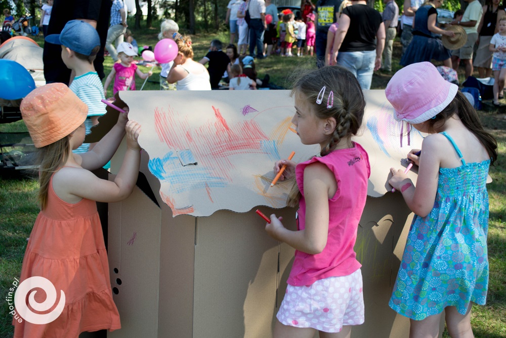 kartonowy domek do malowania piknik firmowy poznań, łódź, warszawa